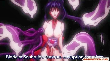 Garota Hentai Presa na Rede Sendo Fodida Duro por Travesti