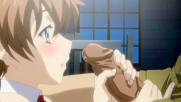 Bondage com Foda nos Peitos e Gozada no Rosto - Pornô Hentai