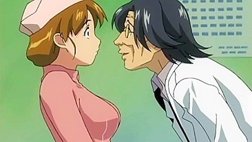 Enfermeira Peituda Anime Fodida com Força por Médico Safado