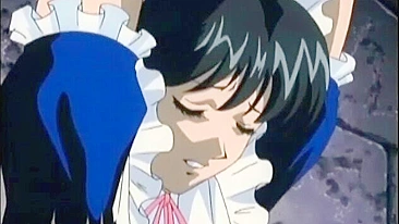 Hentai Amarrada Leva Injeção no Cu e Foda Dura na Buceta