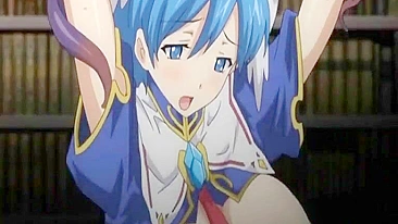 Colegial Anime Japonesa Gangbang com Tentáculos