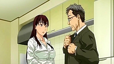 Japonesa Peituda Cavalgando o Pau do Chefe