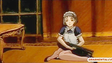 Empregada Anime Pega e Arrombada por Monstro