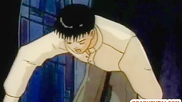 Empregada Anime Pega e Arrombada por Monstro