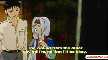 Empregada Anime Pega e Arrombada por Monstro