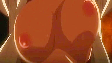 Japonesa Hentai Peituda Espanhola e Engolindo Porra - Peitões Grandes