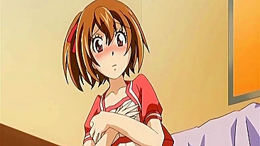 Primeiro Beijo e Foda Intensa da Universitária Peituda de Anime