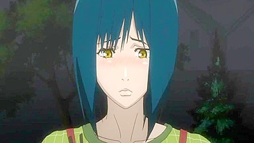 Vadia Anime Japonesa Peituda Sendo Comida no Andar de Cima