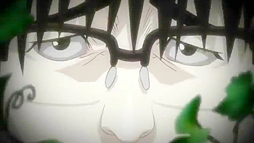 Vadia Anime Japonesa Peituda Sendo Comida no Andar de Cima