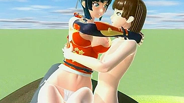 Travesti Hentai Fode Fundo e Goza em Anime Toon