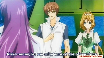 Gostosa Anime Fodida com Força por Criatura Monstruosa