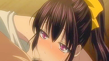 Colegial Anime é Fodida com Força, Peitos Grandes Balançando