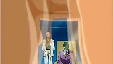 Hentai Amarrada Peituda Chupando Pau e Levando de Quatro