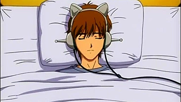 Hentai Amarrada Peituda Chupando Pau e Levando de Quatro