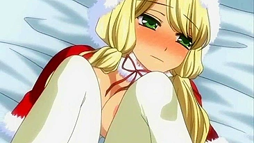 Anime Peituda do Papai Noel Fodida Hard e Gozada Dentro