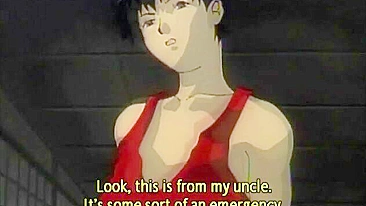 Garota Anime Japonesa Cavalgando Pau Duro ao Ar Livre