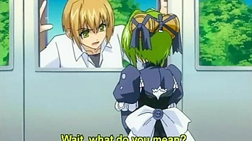 Colegial Peituda Fica Quente e Safada com Pornô Anime