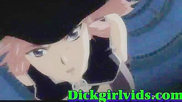 Travesti Toon Leva Foda Hardcore e Goza no Hentai Anime