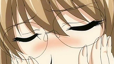 Garota Anime Peluda Lambendo Buceta e Ajudando a Gozar