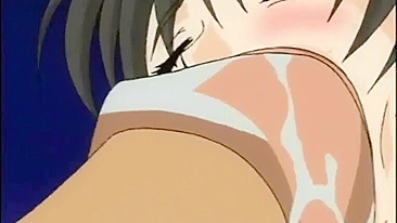 Garota Anime em Frenesi de Chupar Pau Monstro