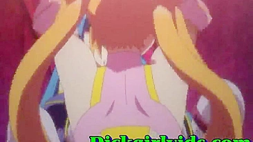 Pornstar Travesti Fica Selvagem com Amiga Fofa em Hentai