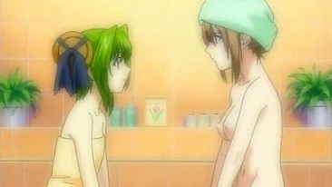 Lésbicas Japonesas Piram em Sexo Hentai Quente