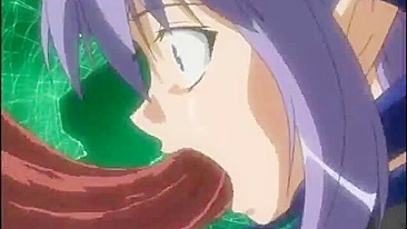 Anime Apertada e Cu Arrombado por Tentáculos - Flagrada na Hora!