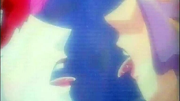 Garota Hentai Lambida e Fodida com Dildo Gigante