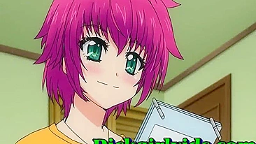 Travesti Fodendo com Força em Hentai Anime