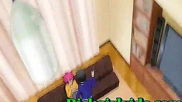 Travesti Fodendo com Força em Hentai Anime