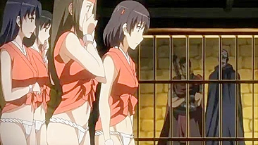 Gatinhas Anime Fofas Gangbang na Prisão - Pornô Anime Japonês