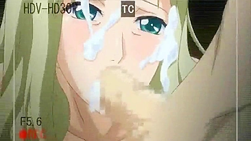 Ménage Anime Peitudo Fodido e Gozado no Rosto