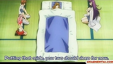 Sorte no Ménage Anime - Cara Se Dá Bem com Gatas Quentes