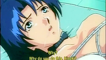 Anime Grávida em Bondage Amordaçada com Sexo Pesado