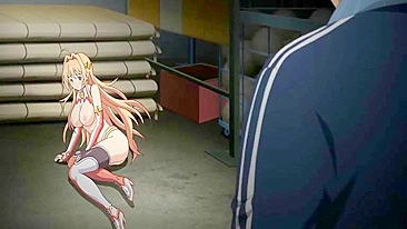 Garota Japonesa Anime em Bondage - Dedando Buceta Molhada