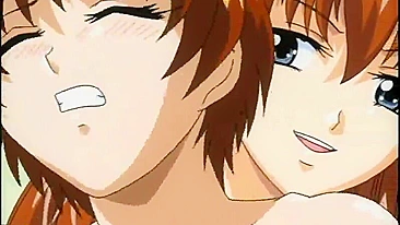 Gangbang de Peitos Hentai com Trio de Travestis Toons
