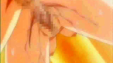 Anime peituda levando pica por trás na posição missionário