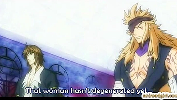 Casal Anime Japonês Compartilhando Pau