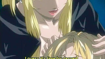 Hentai Engasgando e Enfiando Vibrador na Buceta Molhada