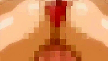 Orgia Gangbang Hentai Shemale com Peitões e Toons