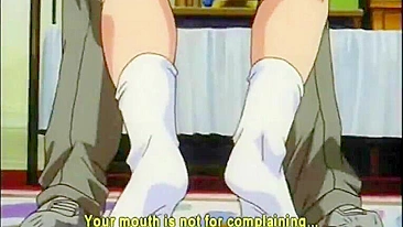 Colegial Japonesa Anime Mama Pica Dura em Bondage