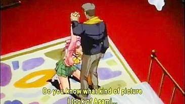 Colegial Japonesa Anime Mama Pica Dura em Bondage