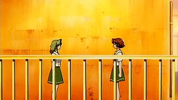 Empregada Anime Dedando Buceta Molhada e Cavalgando Pau