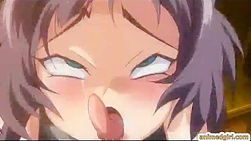 Hentai Japonês Hardcore Fodido e Gozada Dentro