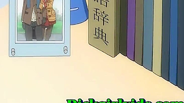 Travesti Tesuda em Foda Hardcore no Toon Hentai Anime