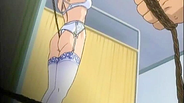 Pornô Anime Japonês de Dedada - Bondage e Brincadeiras na Buceta
