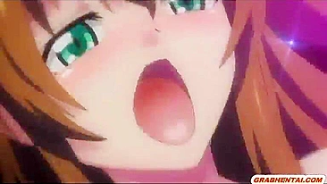 Virgem anime peituda tem buceta molhada fodida