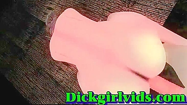 Hentai Travesti Safada Fodida Fundo e Punhetada, Porno Anime Toon