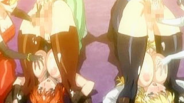 Duas Travestis Anime em Bondage Punheta - Dobro de Prazer!