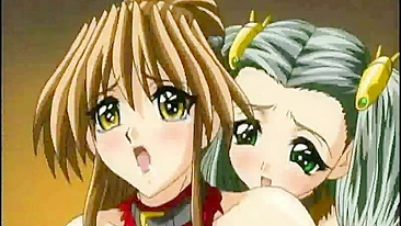 Travesti de Hentai Fode Fundo e Goza com Desenho Anime